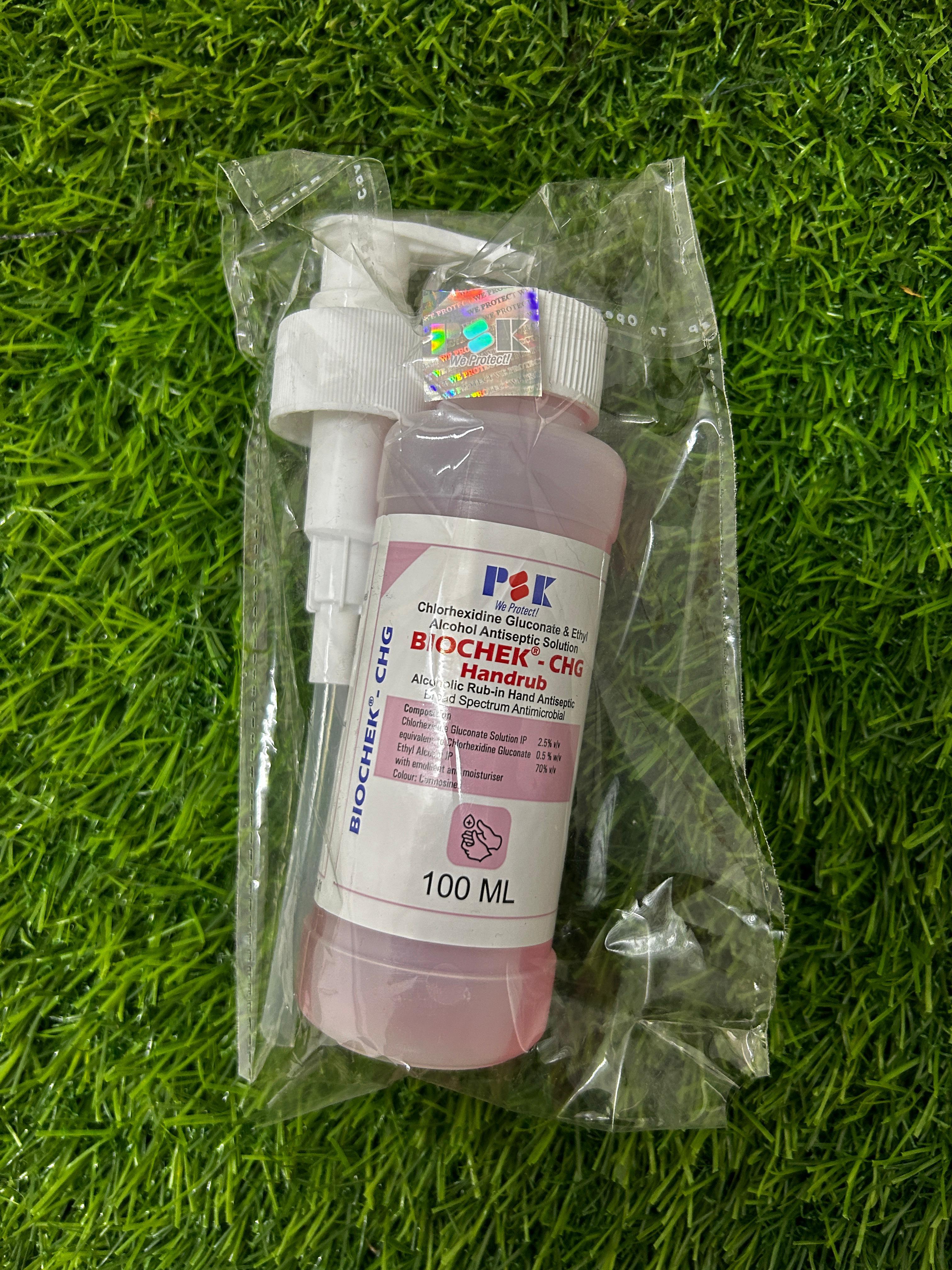 5ltr Psk Hand Rub - Durable Pink Plastic Bottle | Powerful Disinfectant, Gentle On Skin, Non-sticky Formula, 99.9% Germ Protection
