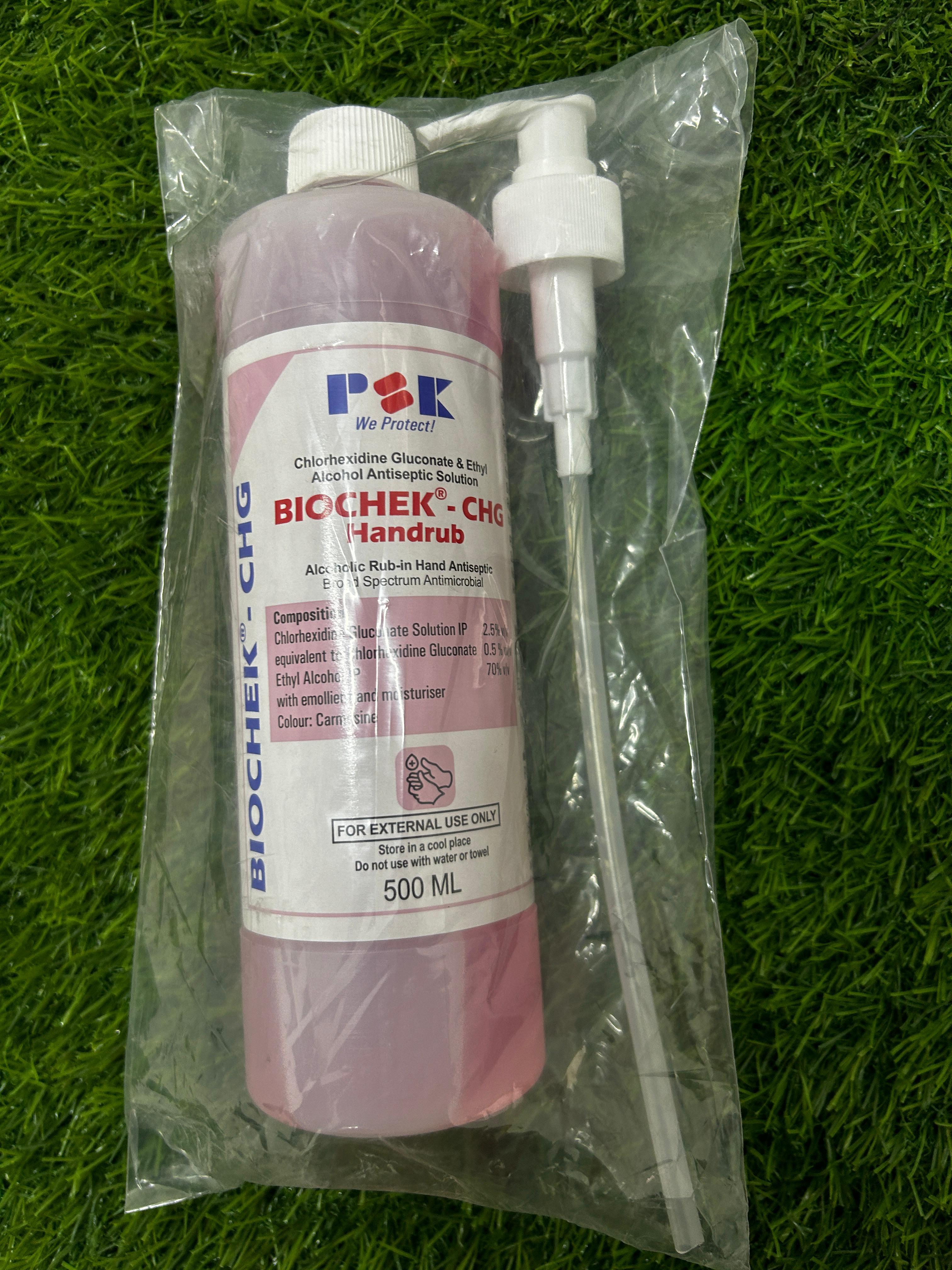 5ltr Psk Hand Rub - Durable Pink Plastic Bottle | Powerful Disinfectant, Gentle On Skin, Non-sticky Formula, 99.9% Germ Protection