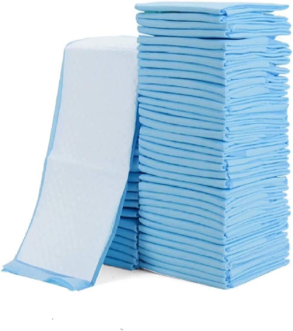 Disposable Lbn Underpad Sheet - Non-woven Material, Single-use Design, Blue Color | Comfortable Barrier For Bedding In Healthcare Settings