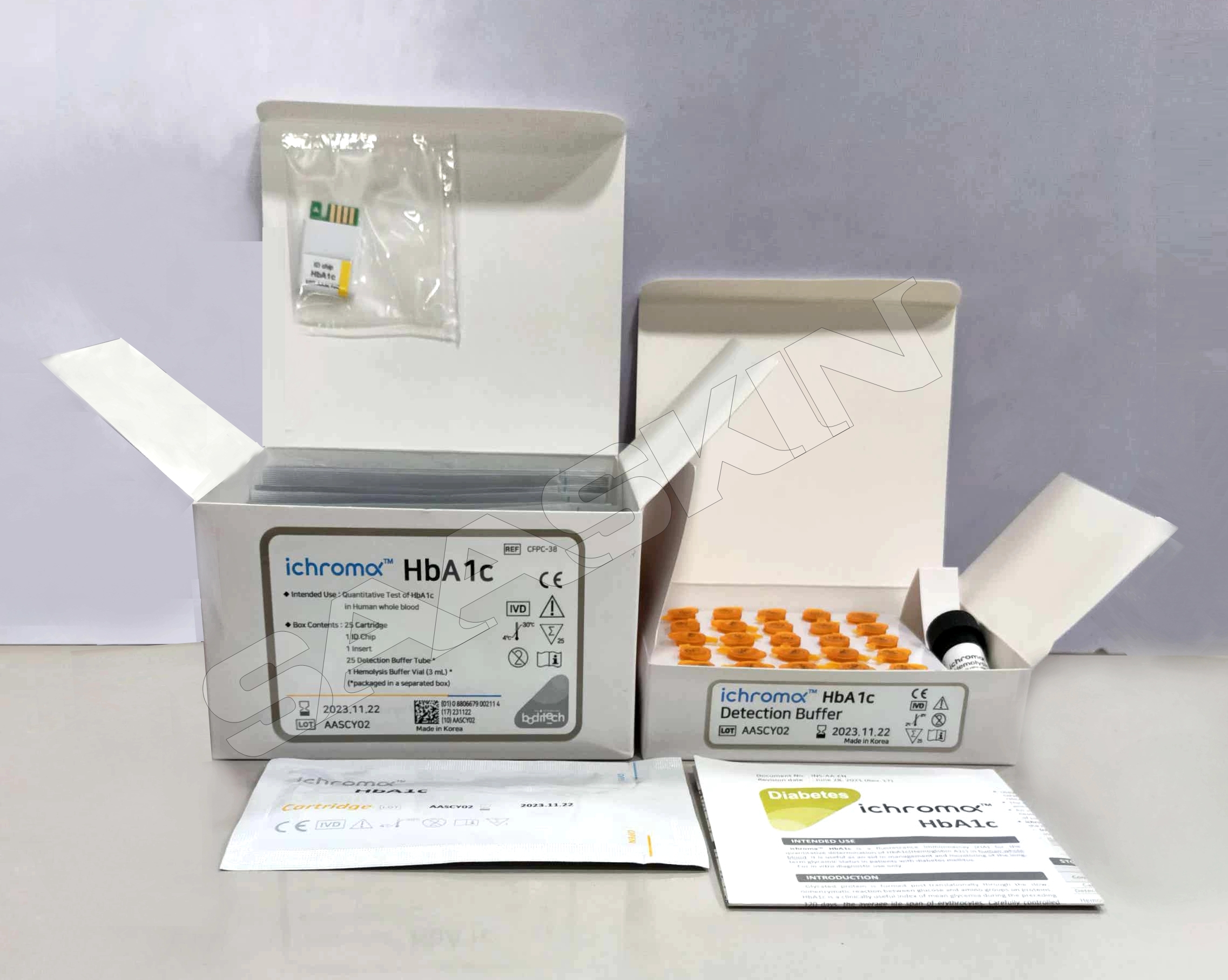 Ichroma Hba1c - White Portable Device, Biosensor Technology | Accurate Hba1c Measurement, Ce Marked