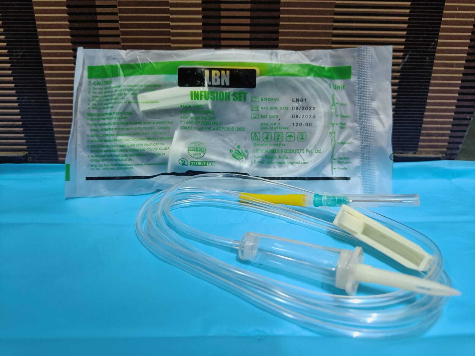 Disposable Blood Transfusion Set - Color: Transparent