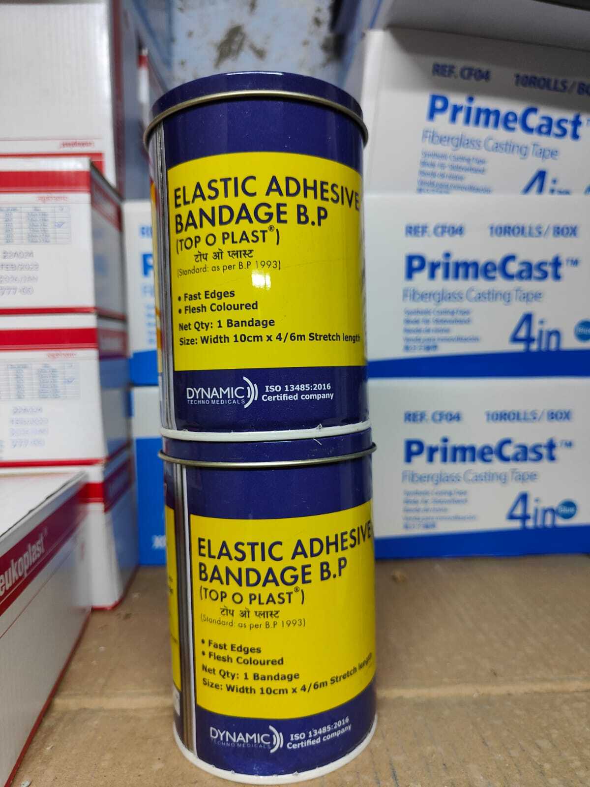 Top O Plast Elastic Adhesive Bandage - Physical Form: Solid