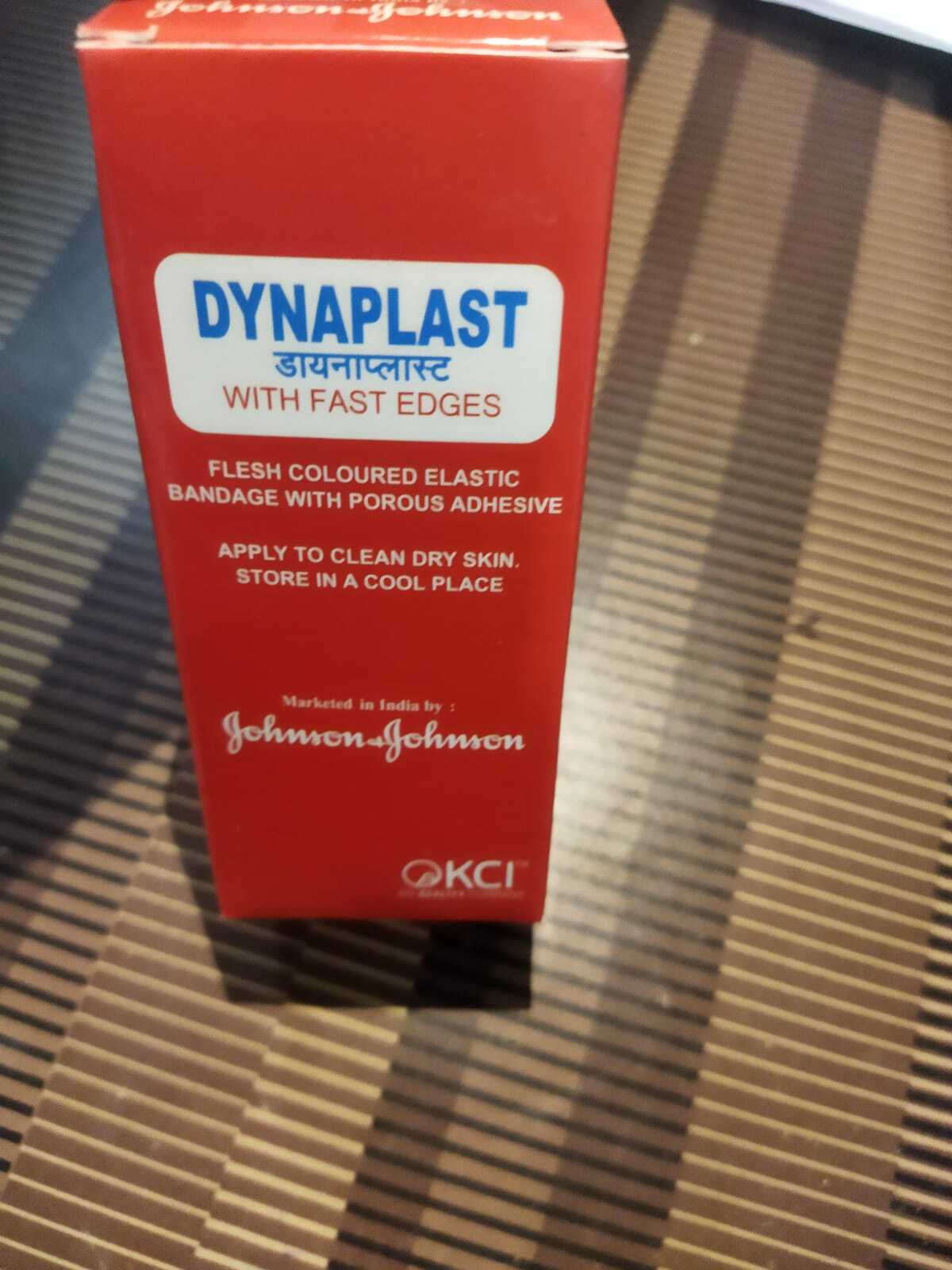 Dynaplast Elastic Adhesive Bandage - Elastic Material, 10cm X 4m | Reusable, Solid Physical Form, Ideal For Muscle And Joint Support