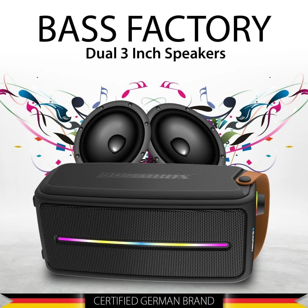 Blaupunkt Atomik Ps30 Pro Bluetooth 30w Outdoor Party Speaker