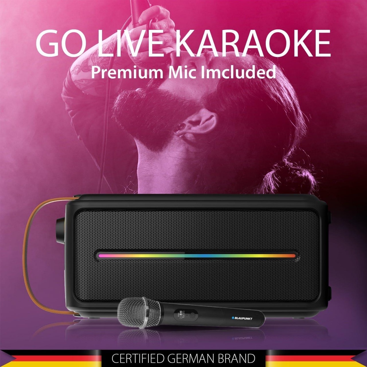 Blaupunkt Atomik Ps30 Pro Bluetooth 30w Outdoor Party Speaker