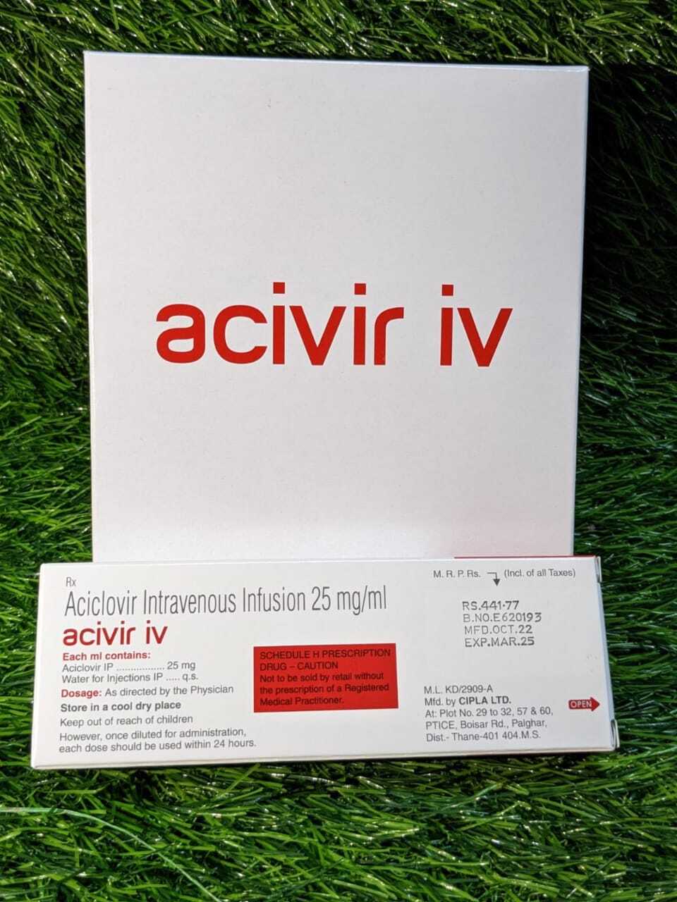 Acyclovir Injection - Physical Form: Liquid