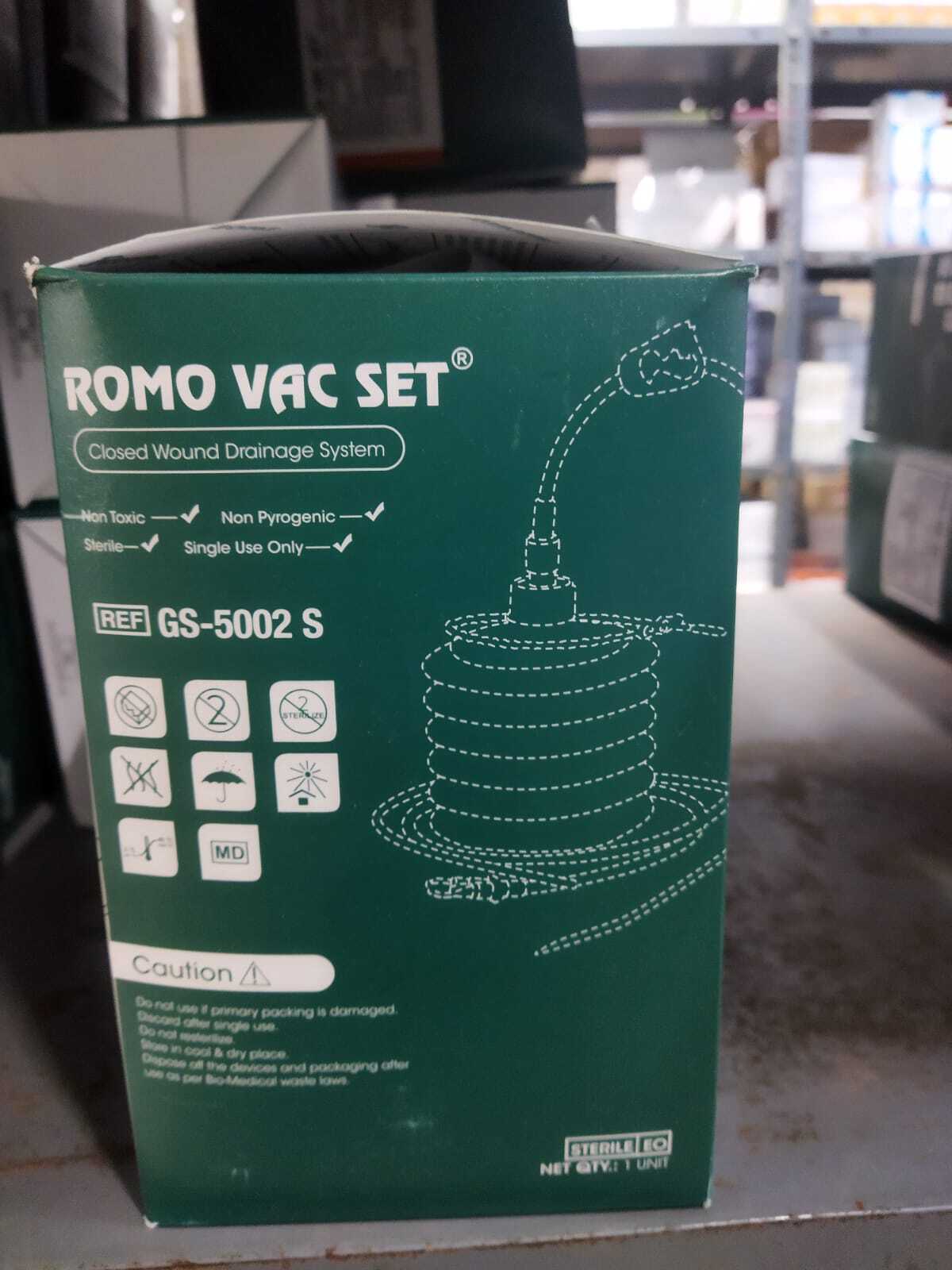 Romsons Romo Vac Wound Closure Suction Set - Application: Hospital