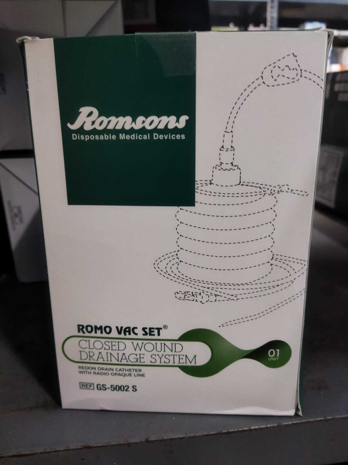 Romsons Romo Vac Wound Closure Suction Set - Application: Hospital