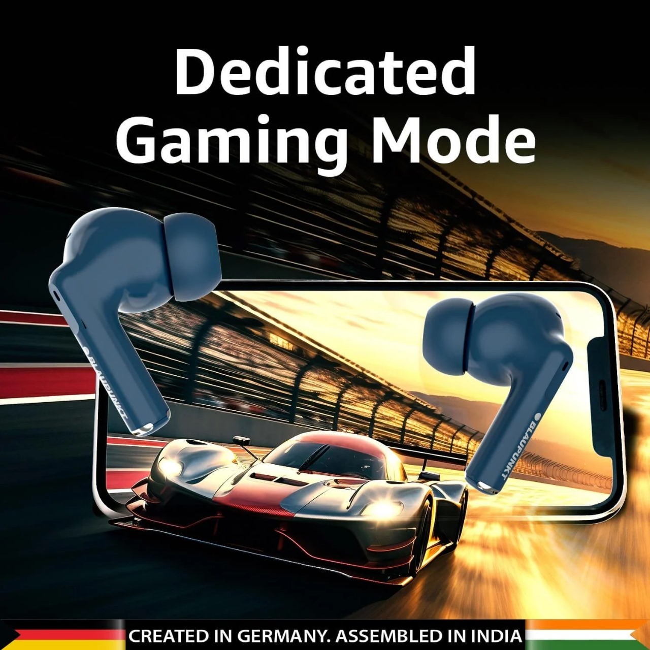 Blaupunkt Btw09 Air With Gaming Mode(blue)