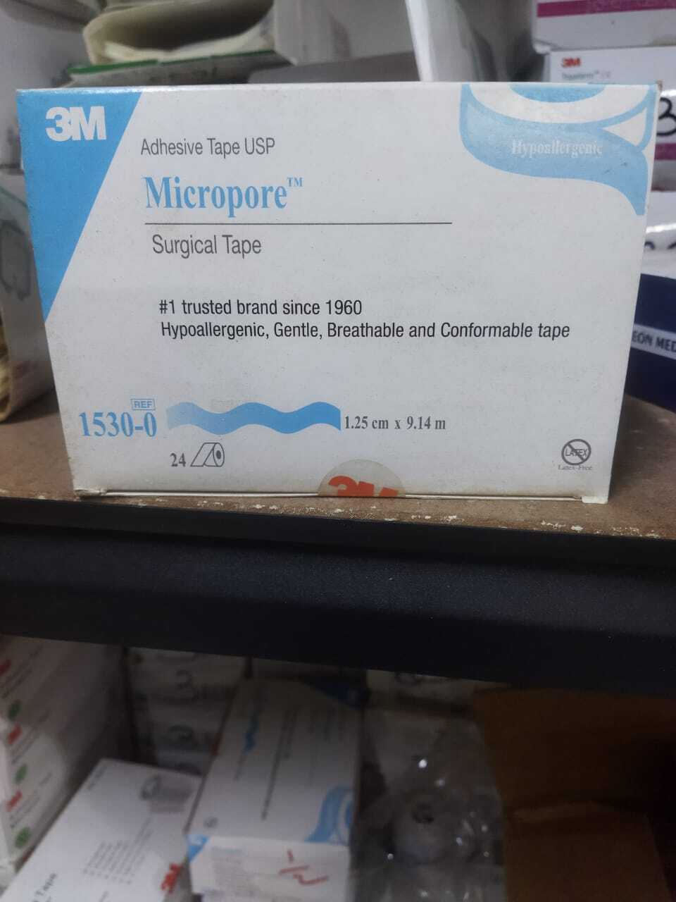 3m Micropore Surgical Tape - Soft Non-woven Material , Disposable White Adhesive For Gentle Skin Bonding And Easy Application