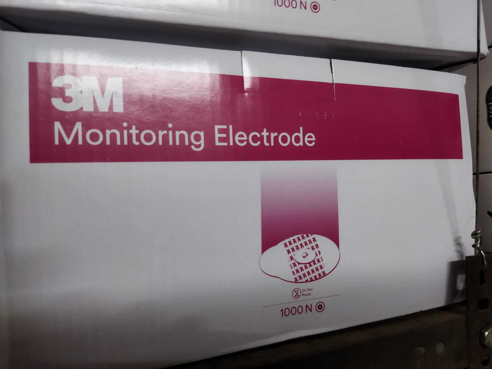 3m Ecg Monitoring Electrodes - High-quality Plastic, Manual Operation, Portable Design | Electrocardiogram Monitoring Solution