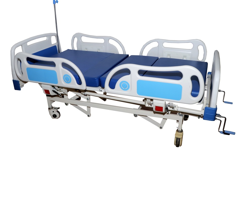 ICU Bed - New, Portable Design | Blue Color, Ideal for Critical Care Environments
