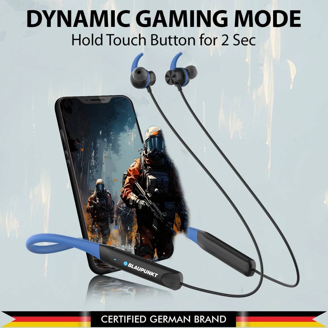 Blaupunkt Be120 Touch Neckband (Blue)