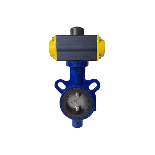 Pneumatic Axtuator Butterfly Valve - Material: Cast Iron