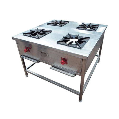 4 Burner Continental Range - Ignition Type: Manual