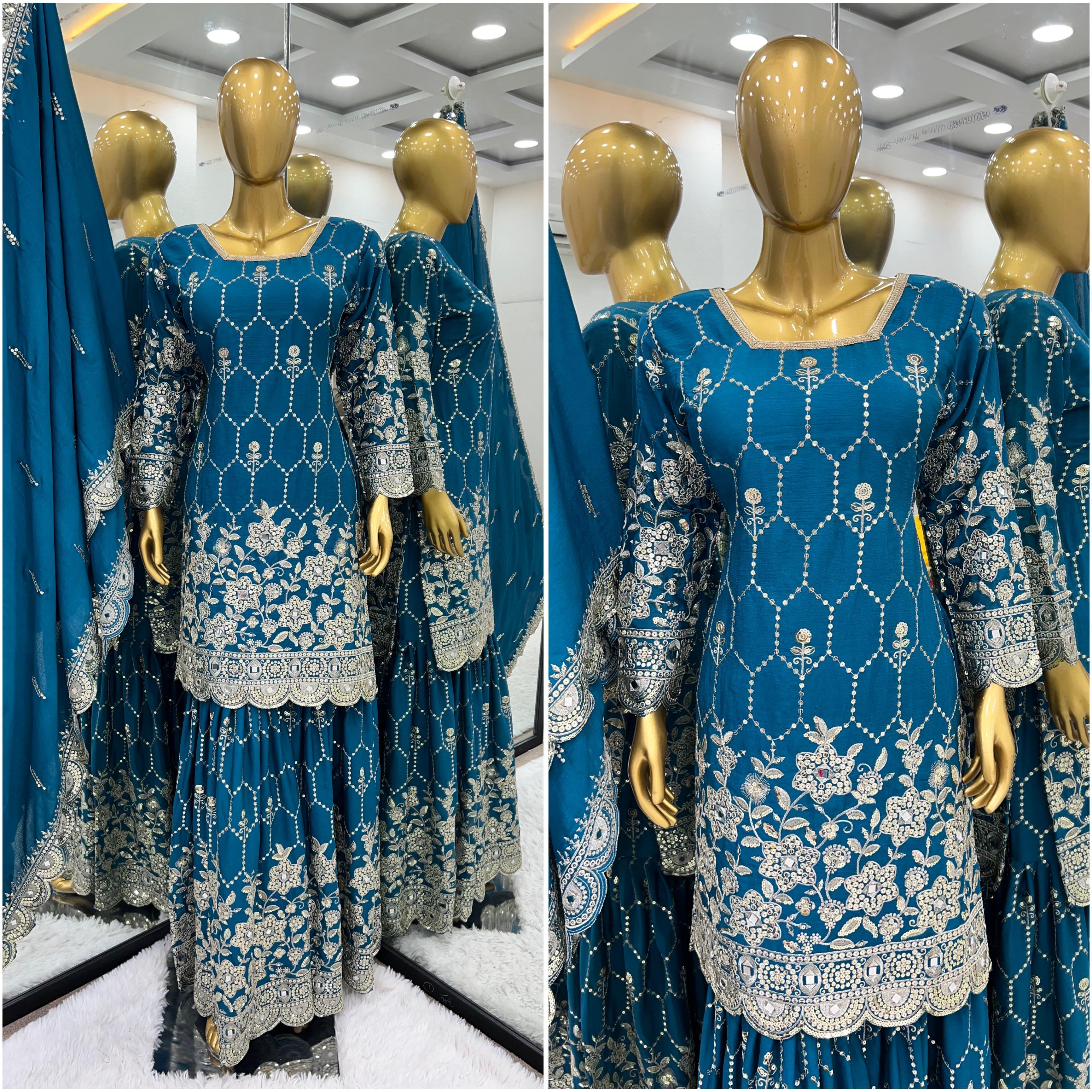 Top Bottom And Dupatta