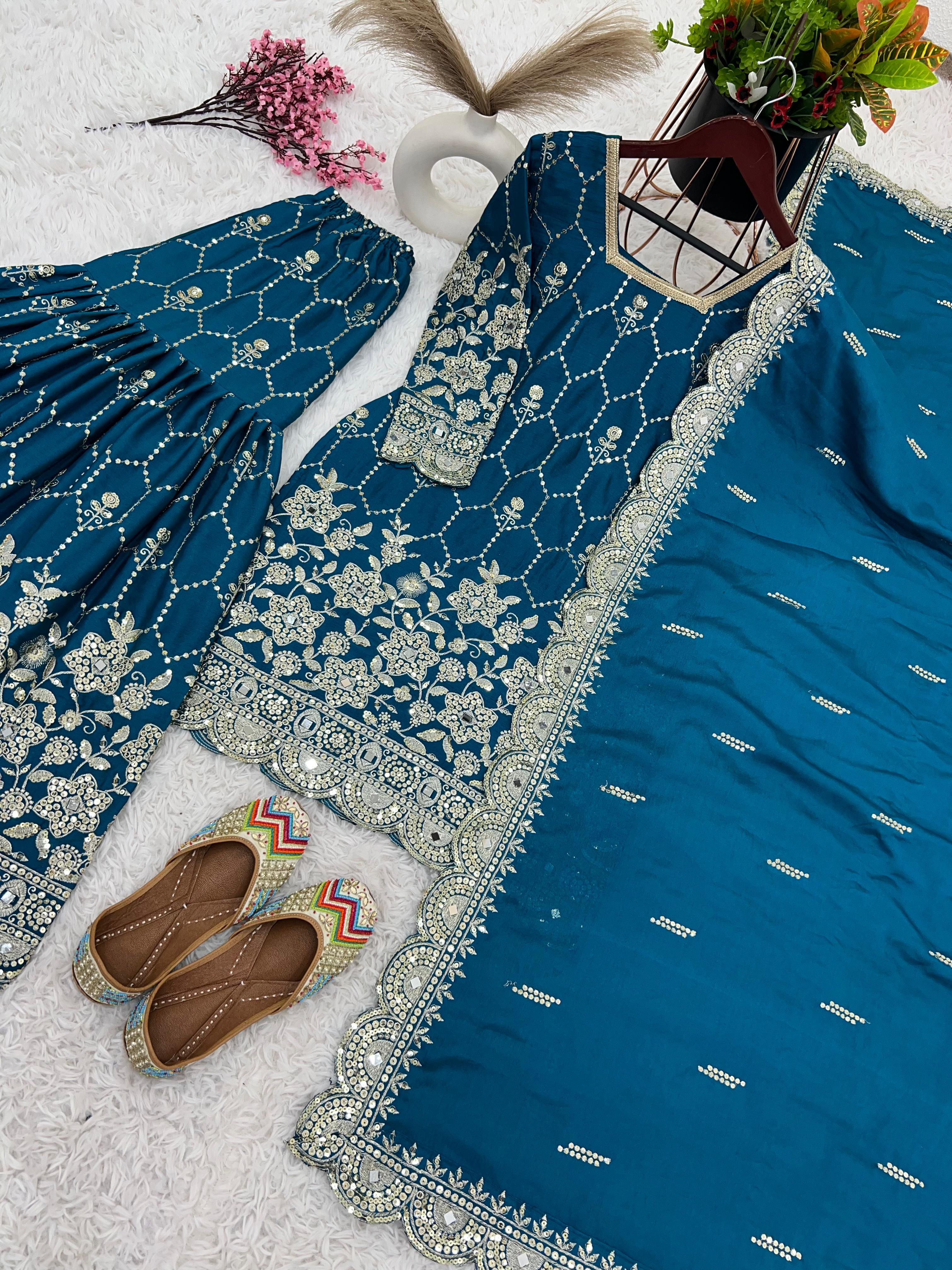 Top Bottom And Dupatta