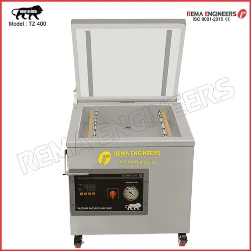 Table Top Vacuum Packaging Machine - Color: Silver