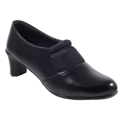 Ladies Leather Office Shoes Color Black at Best Price in Agra M/s