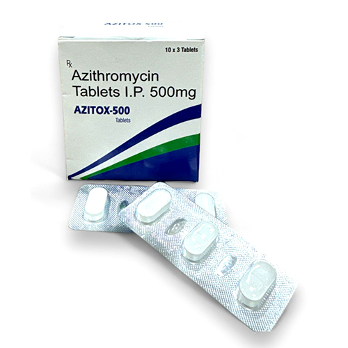 500 MG एज़िथ्रोमाइसिन टैबलेट्स आईपी