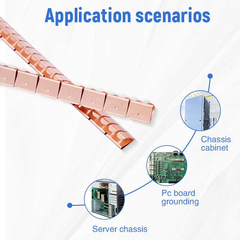 Clip-on Becu Fingerstock - Color: Bright Finish