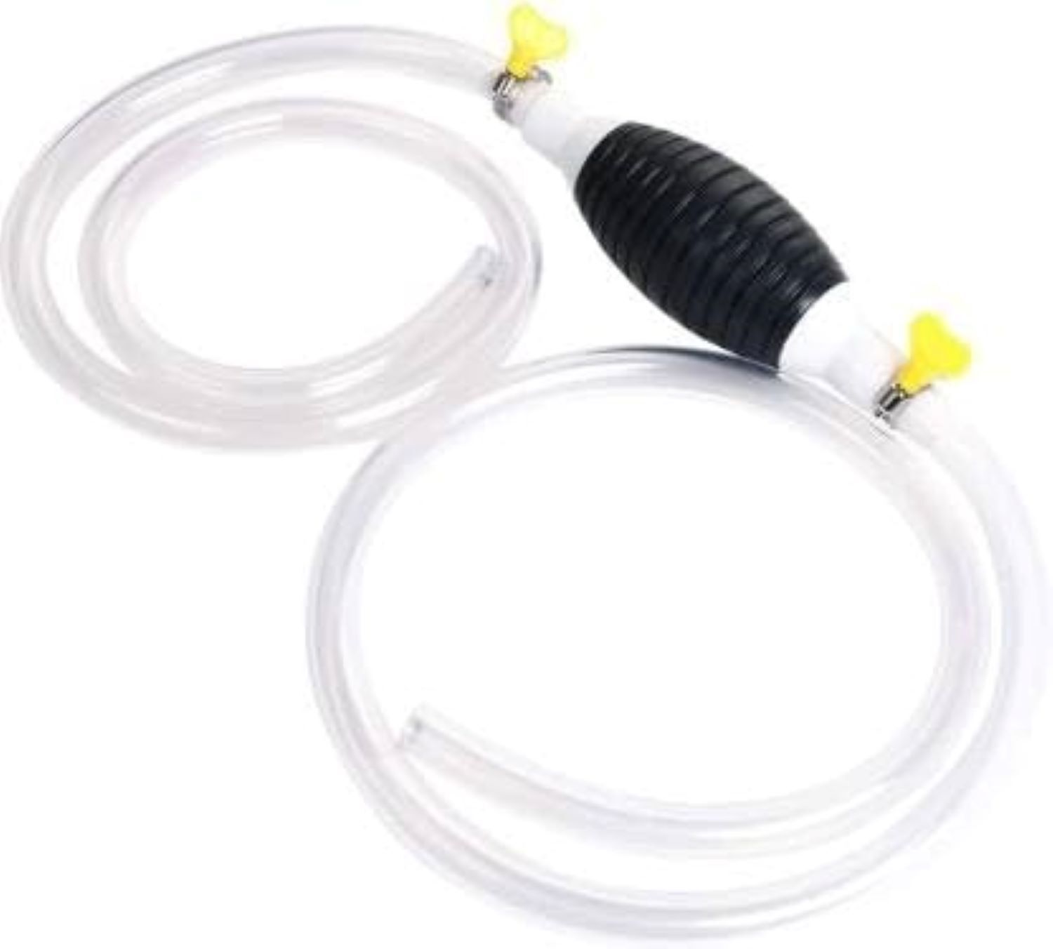 Siphon Hand Fuel Pump - High-quality Rubber, 20x18x8 Cm | Lightweight, Portable, Ideal For Gasoline And Oil Transfer