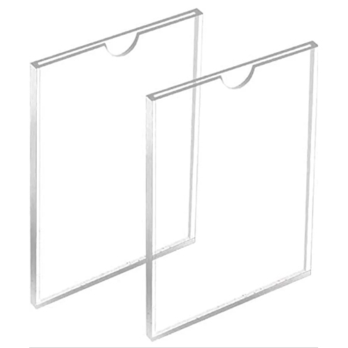 A4 Paper Acrylic Holder - Color: Transparent
