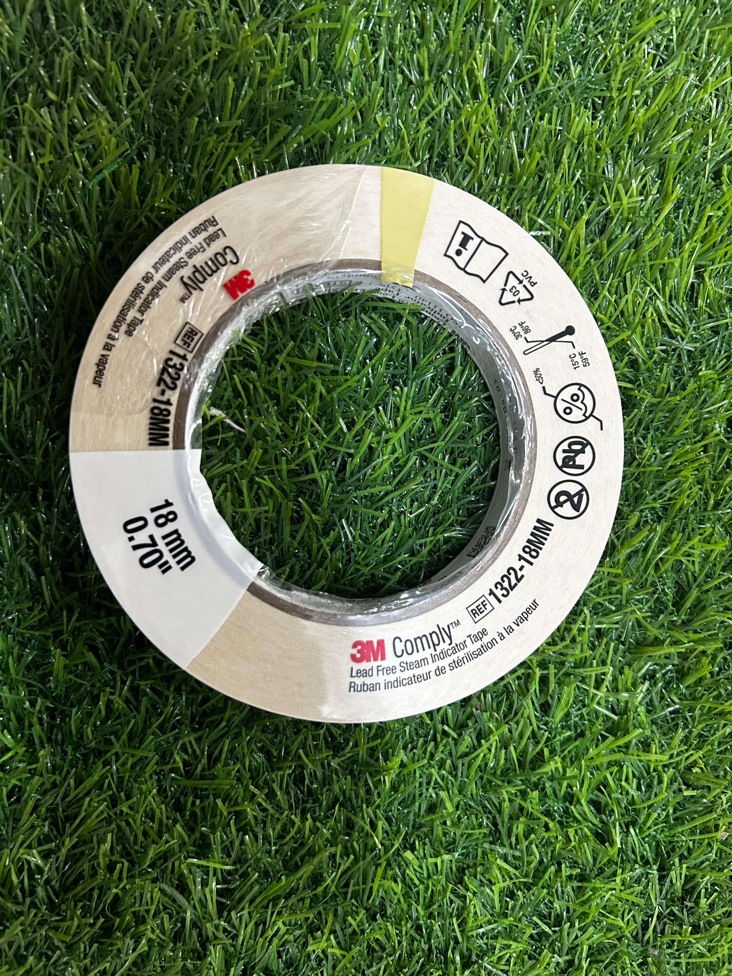Autoclave Tape - Gauge Bandage, 12x19-21 Inches, White Color | Sterilization Indicator With Strong Adhesive