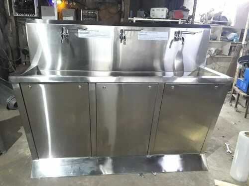 Scrub Sink - Color Code: Silver