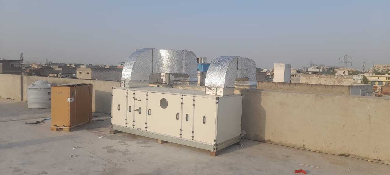 Air Handling Units - Galvanized Steel, Customizable Dimensions, White Color Code | -20â°c To 50â°c Temperature Range, 3 Kw To 50 Kw Power, Humidity Control 30% - 90%