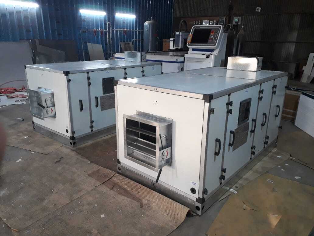 Air Handling Units - Galvanized Steel, Customizable Dimensions, White Color Code | -20â°c To 50â°c Temperature Range, 3 Kw To 50 Kw Power, Humidity Control 30% - 90%