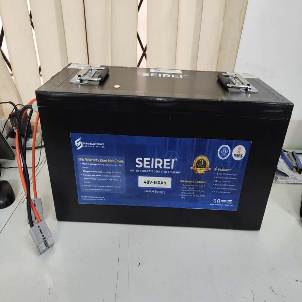 48V-150Ah Lifepo4 Battery - Capacity: 55 Kg