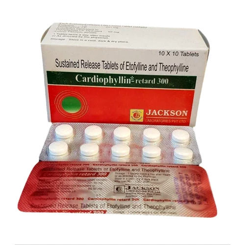 Etofylline And Theophylline Sustained Release Tablets - Drug Type: General Medicines
