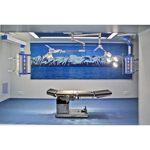 Bioclad Modular Operation Theatre - Electric-Powered, Semi-Automatic Design | Portable, Available in Custom Colors, Ideal for Hospitals