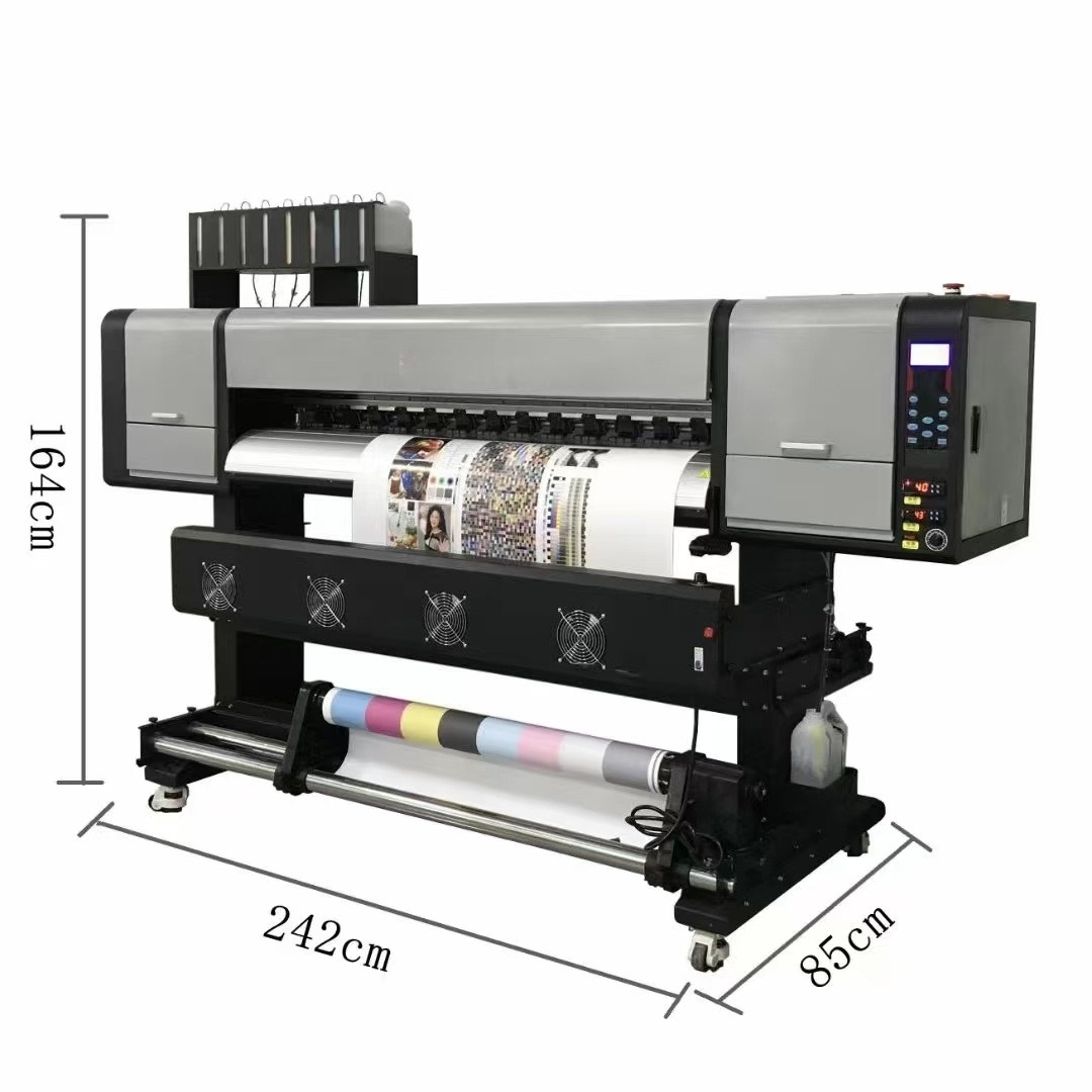 Digital Uv/eco Printing Machine - 242cm X 85cm X 164cm | High Speed Precision, Automatic With Human Machine Interface, Supports Various Media Types