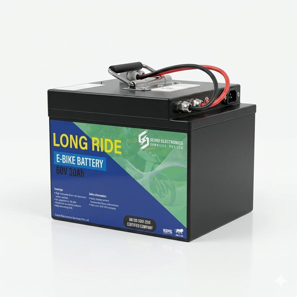 60V-30Ah Lifepo4 Battery - Capacity: 12 Kg