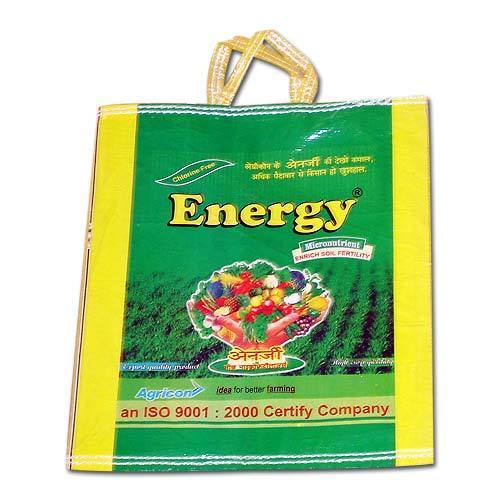 हैंडल के साथ HDPE लैमिनेटेड बैग्स