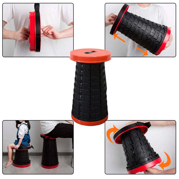 Retractable Folding Stools