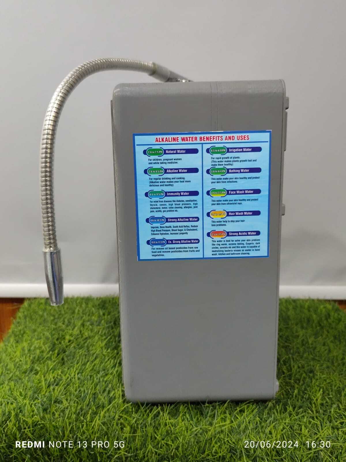 Alkaline Water Ionizer - Dimension (L*w*h): 150 X 250 X 340 Millimeter (Mm)