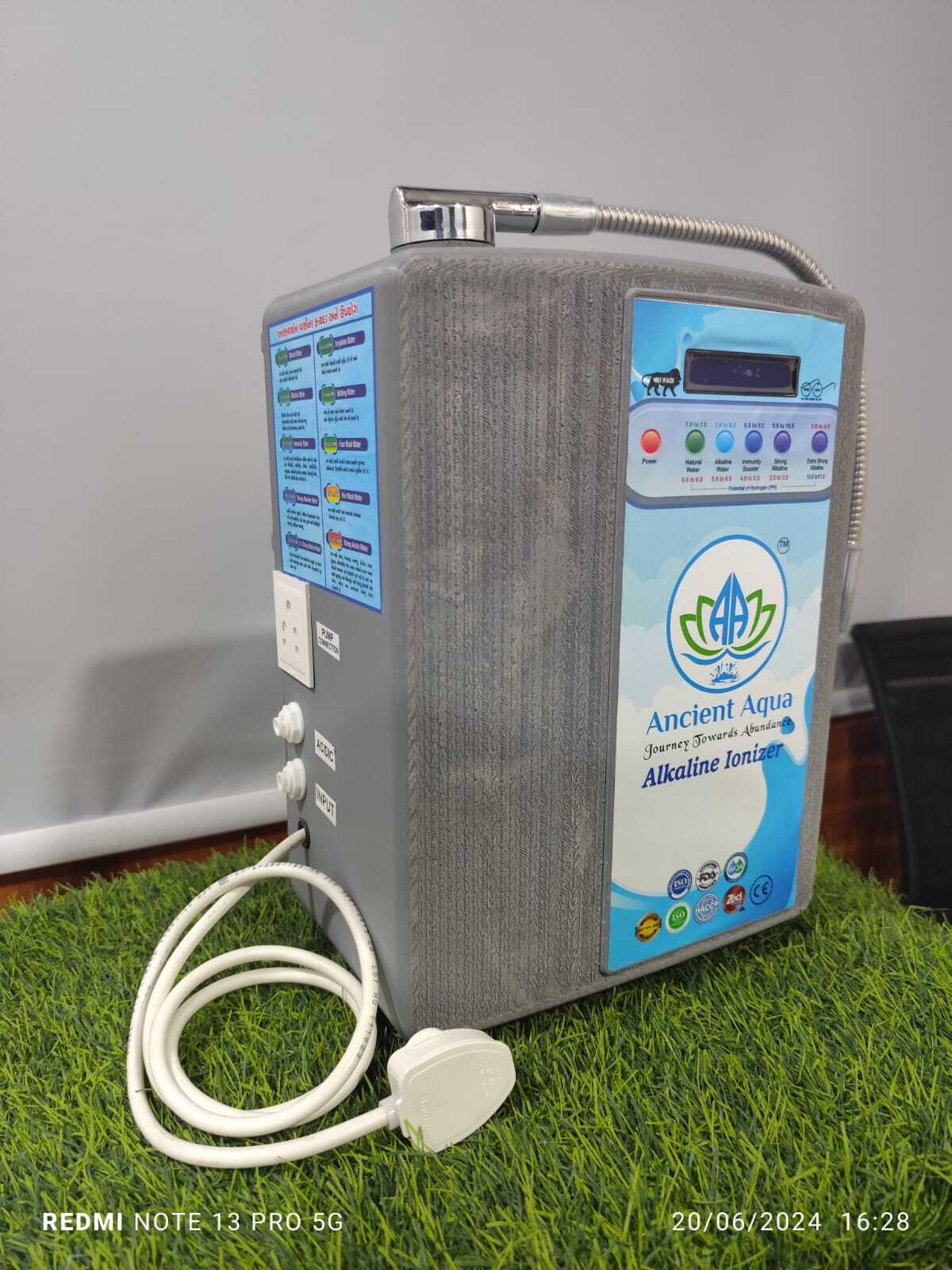 Alkaline Water Ionizer - Dimension (L*w*h): 150 X 250 X 340 Millimeter (Mm)