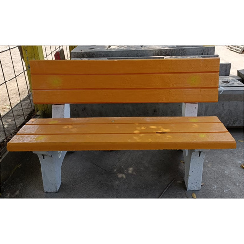 Portable Rcc Garden Bench - Finish: Fine