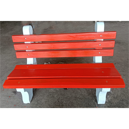 Portable Rcc Garden Bench - Finish: Fine