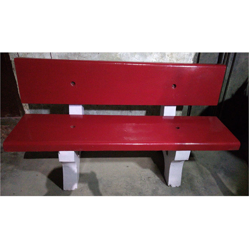 Portable Rcc Garden Bench - Finish: Fine