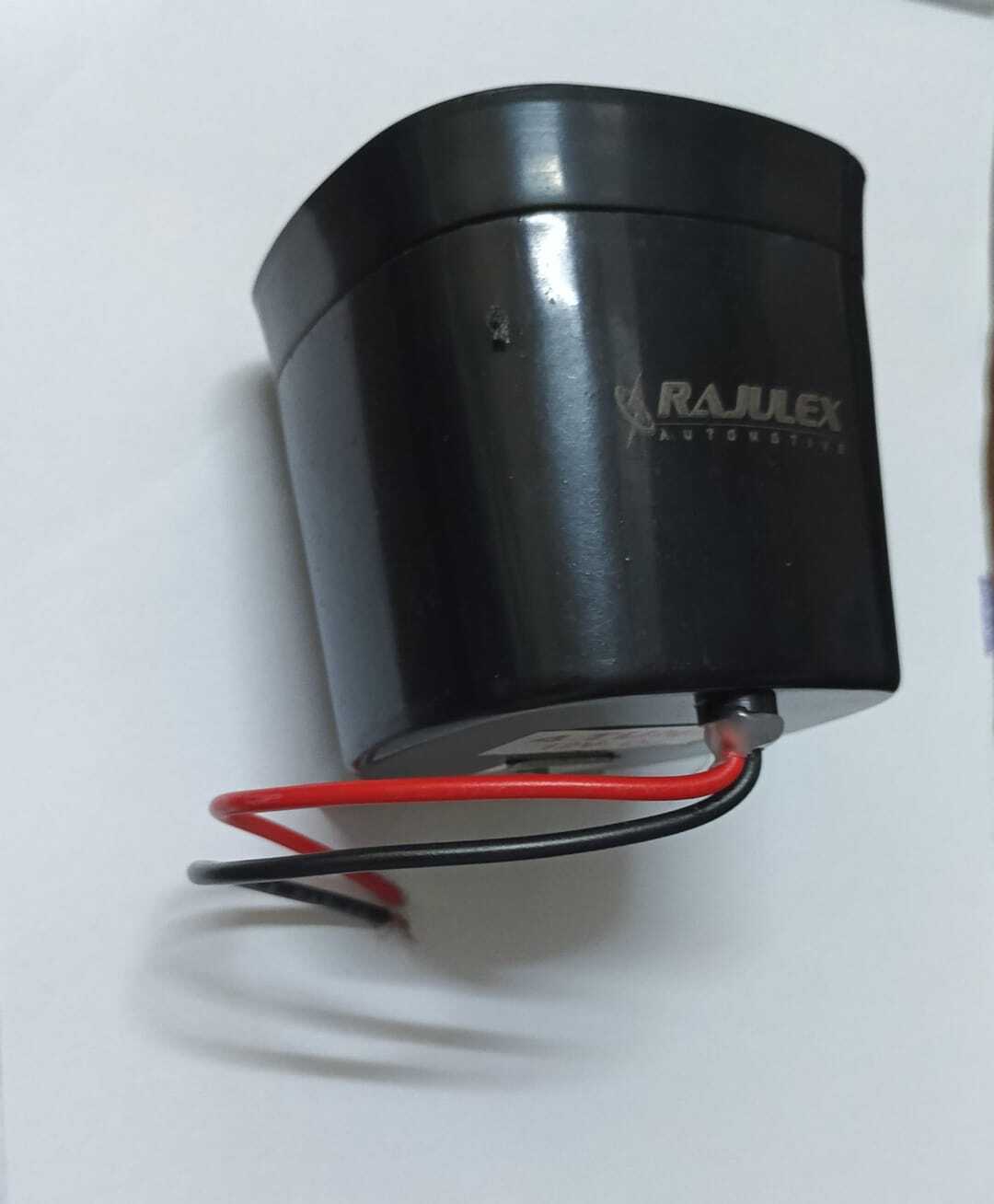 Back Horn - Plastic, 12v Dc, Black | 4 Tune E-rickshaw Back Horn, Rated Power 1.8w, Lightweight At 250 Grams