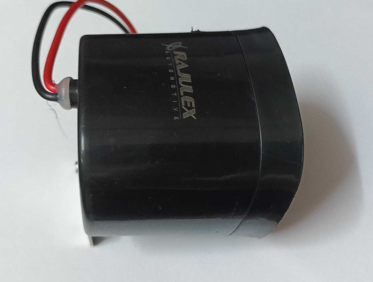 Back Horn - Plastic, 12v Dc, Black | 4 Tune E-rickshaw Back Horn, Rated Power 1.8w, Lightweight At 250 Grams