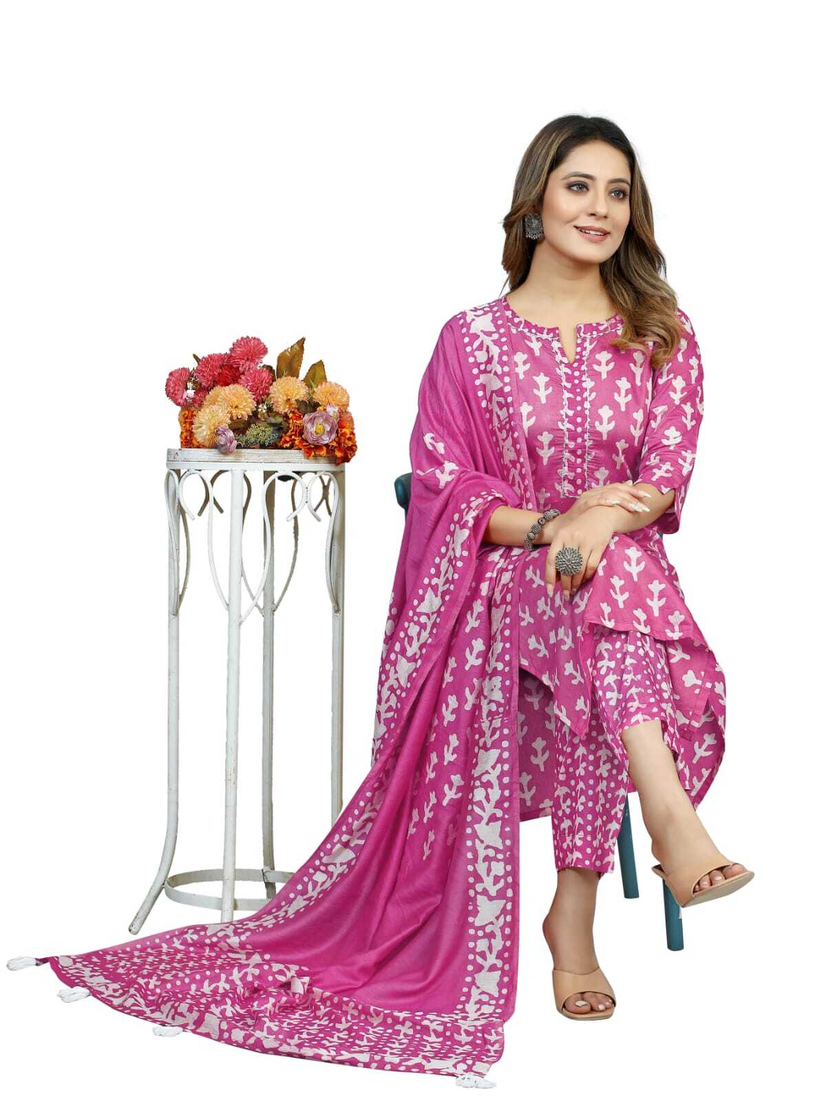 Raymond Cotton Kurti - Bust Size: Standard