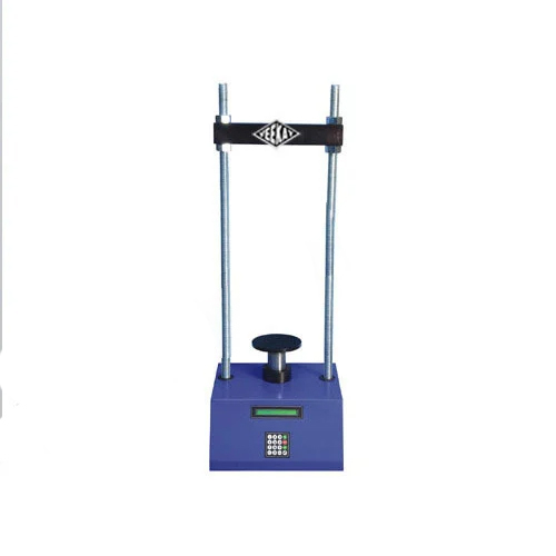 Soil Testing Digital CBR Test Apparatus - Mild Steel, 230 Volt Digital Operation, Sleek Silver Design | Reliable Laboratory Usage