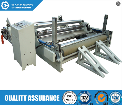 उच्च गति पेपर स्लिटर और रिवाइंडर PLC