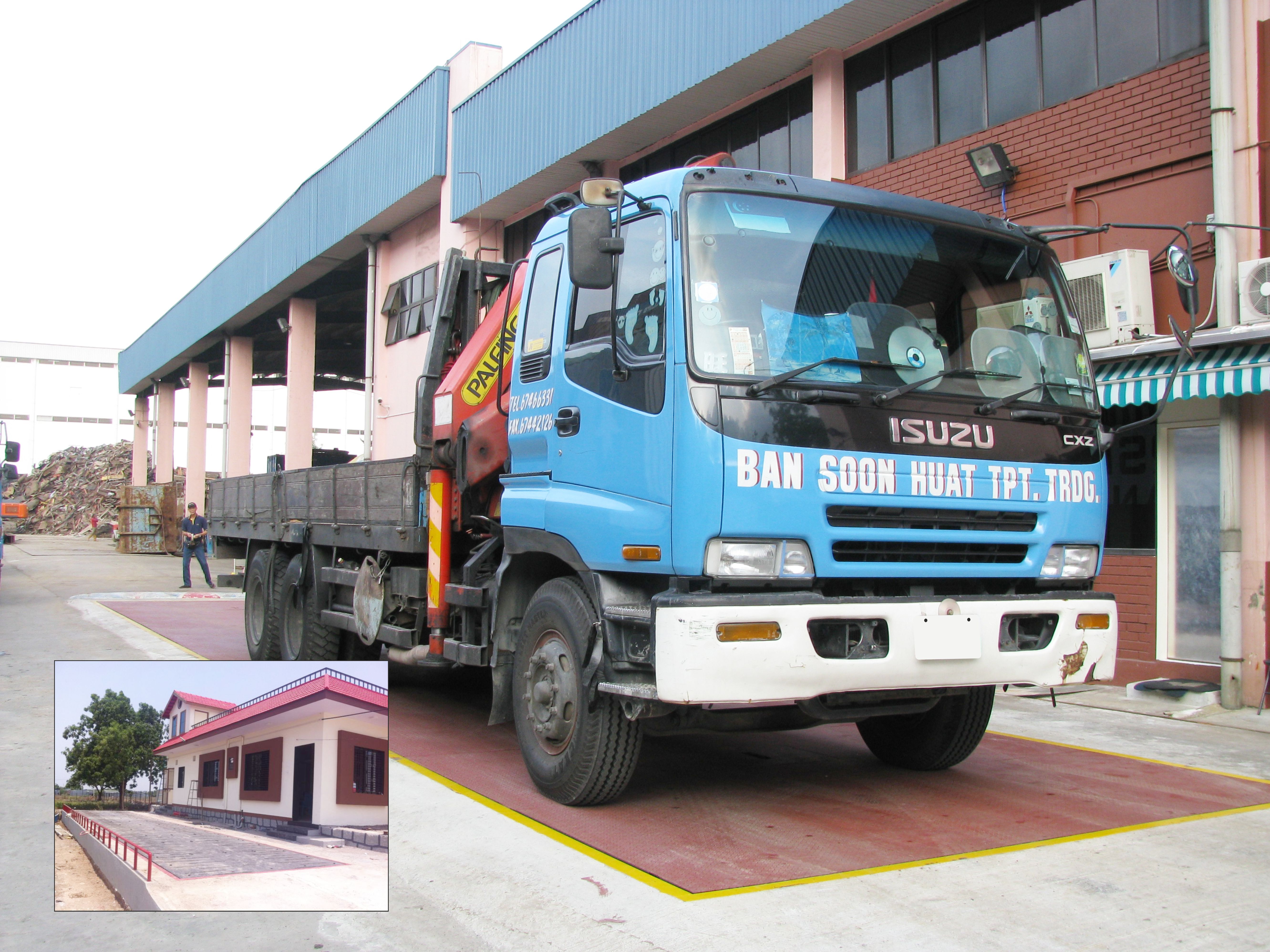 Pit Mounted Weighbridge - Accuracy: 1 %