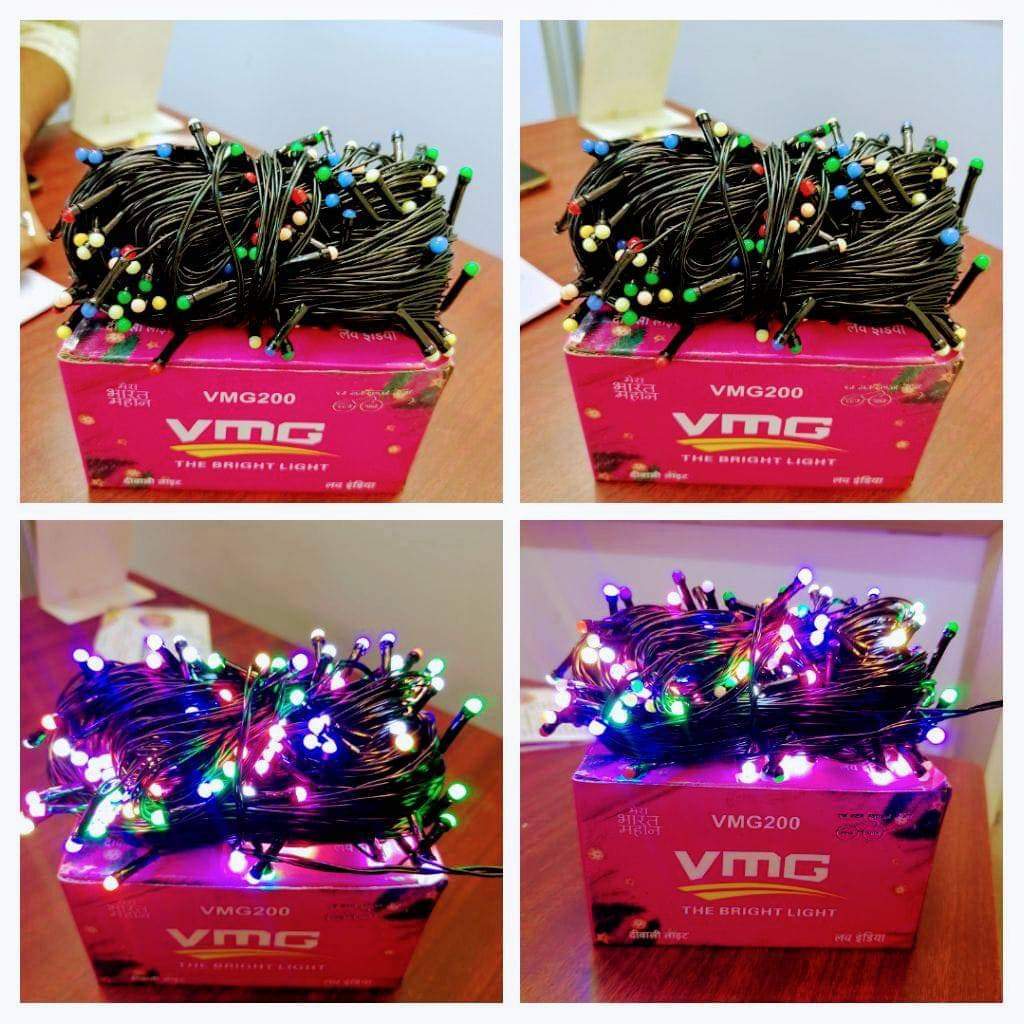 Diwali Led Ladi - Color: Black